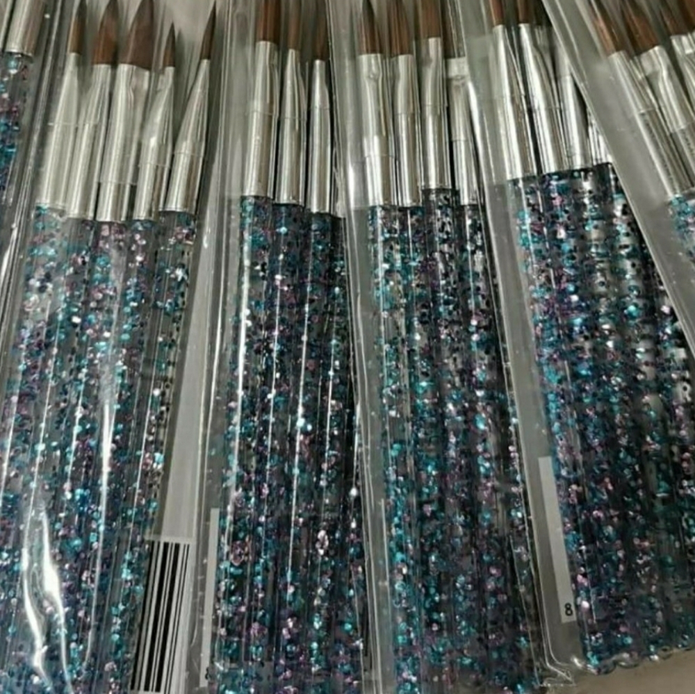 5PCS NAIL BRUSH SIZES PACK